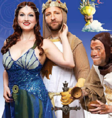 Lady of the Lake, King Arthur and Patsy